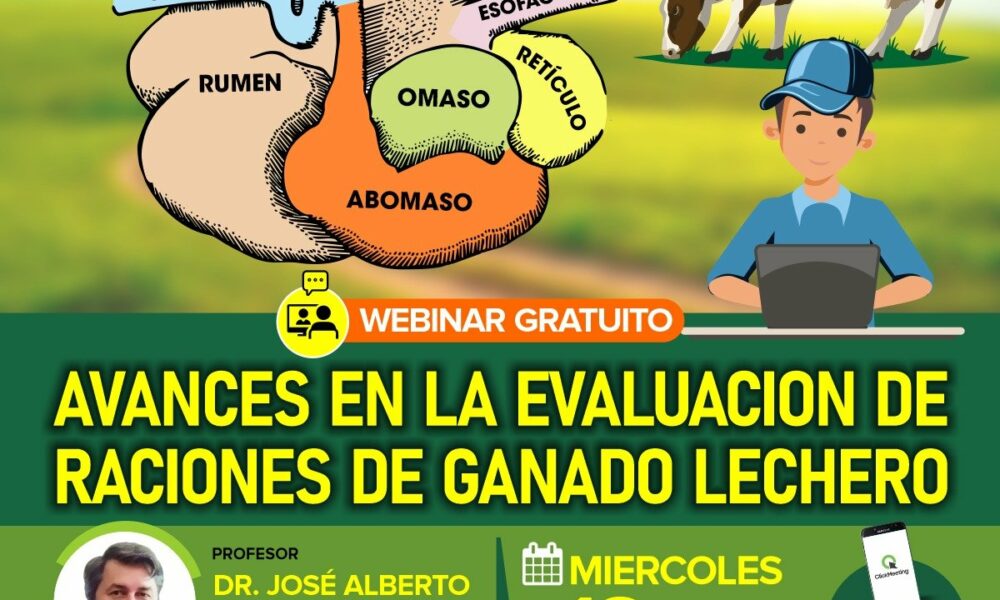 Webinar Gratuito: Avances En La Evaluación De Raciones De Ganado ...