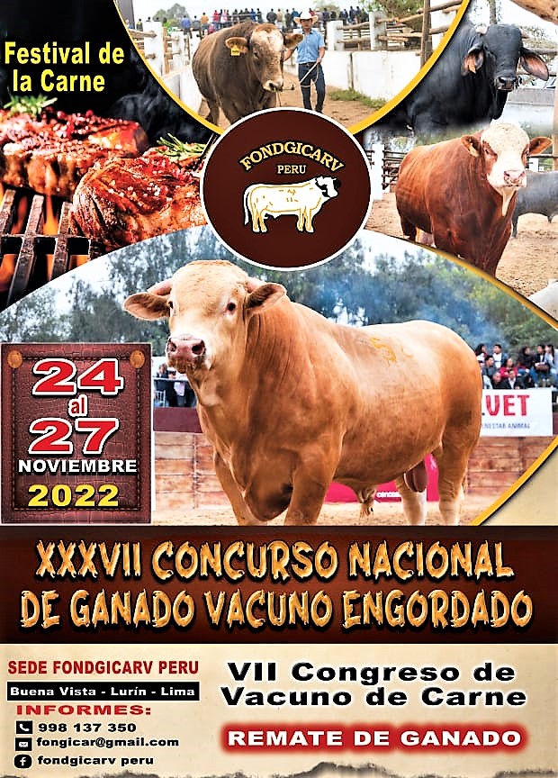 Feria Ganadera FONDGICARV Perú 2022