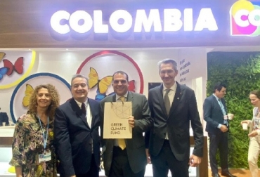 Colombia firma acuerdo con el Fondo Verde del Clima y la CAF