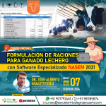 Curso Virtual: Formulación de Raciones para Ganado Lechero con nuevo software especializado NASEM